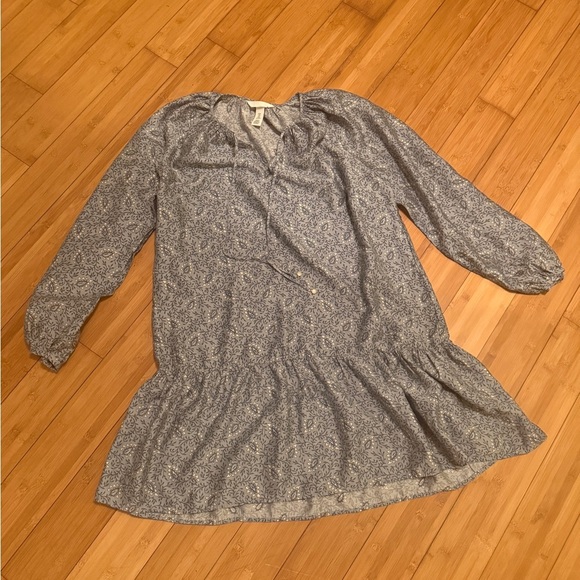 H&M blueish/gray baby doll dress - Picture 6 of 8